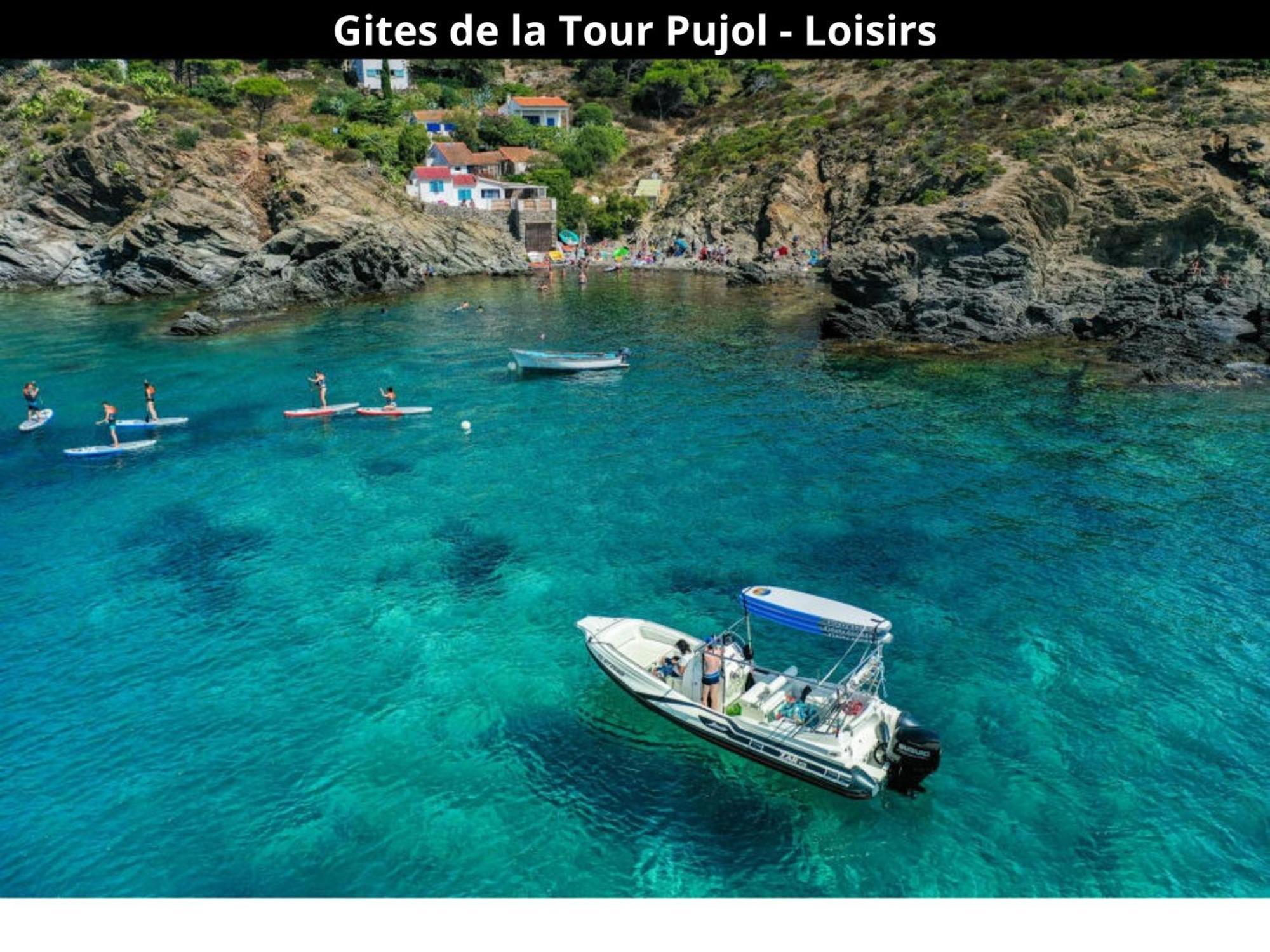 Les Gites De La Tour Pujol Argelès-sur-Mer Esterno foto