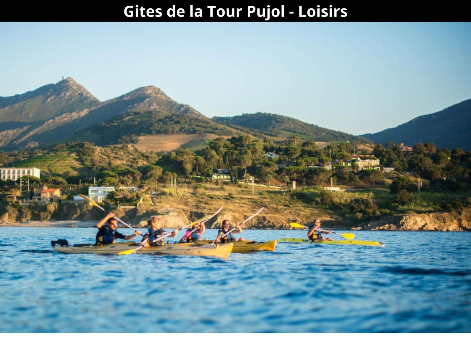 Les Gites De La Tour Pujol Argelès-sur-Mer Esterno foto