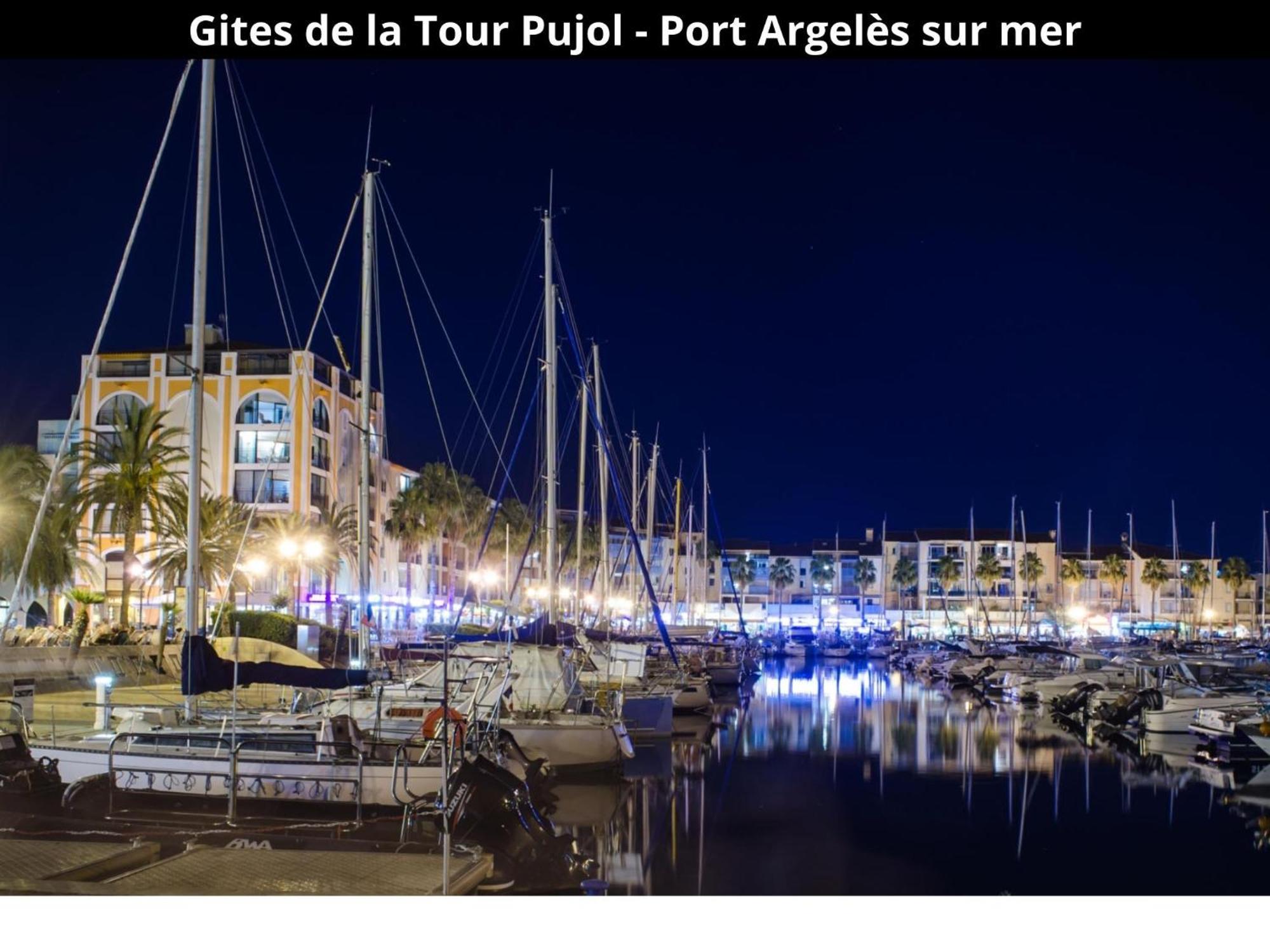 Les Gites De La Tour Pujol Argelès-sur-Mer Esterno foto