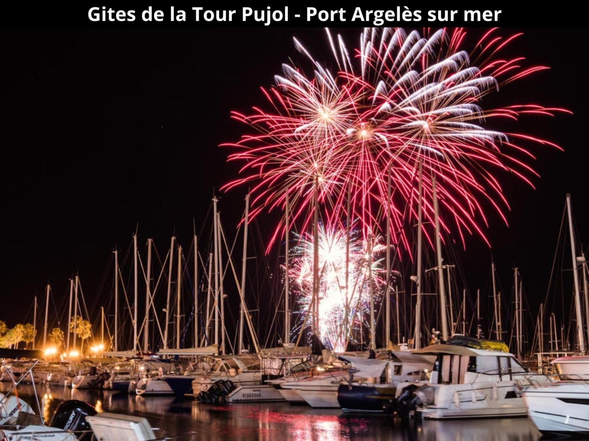 Les Gites De La Tour Pujol Argelès-sur-Mer Esterno foto