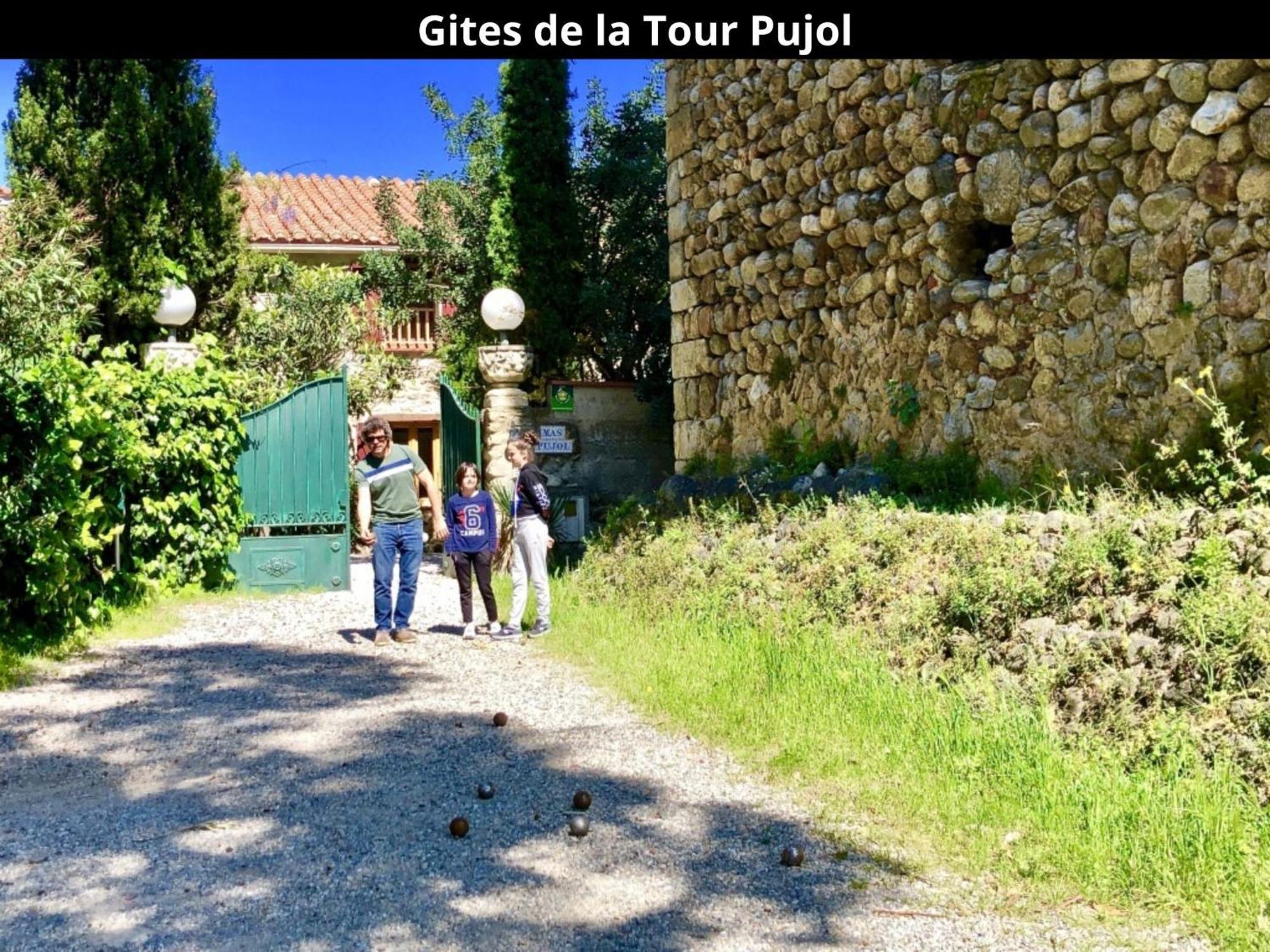 Les Gites De La Tour Pujol Argelès-sur-Mer Esterno foto